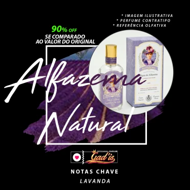 Perfume Similar Gadis 263 Inspirado em Alfazema Natural Contratipo